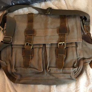 Canvas Messenger Bag
